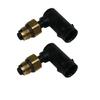 Parti Kit Riparazione Ammortizzatore ad Aria Connettore a Gomito Dritto Nuovo