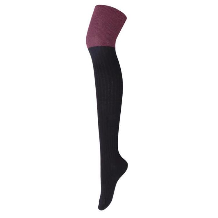 0jk Korean College Style Women's Socks, Calf and Knee-High, Big Polka Dots