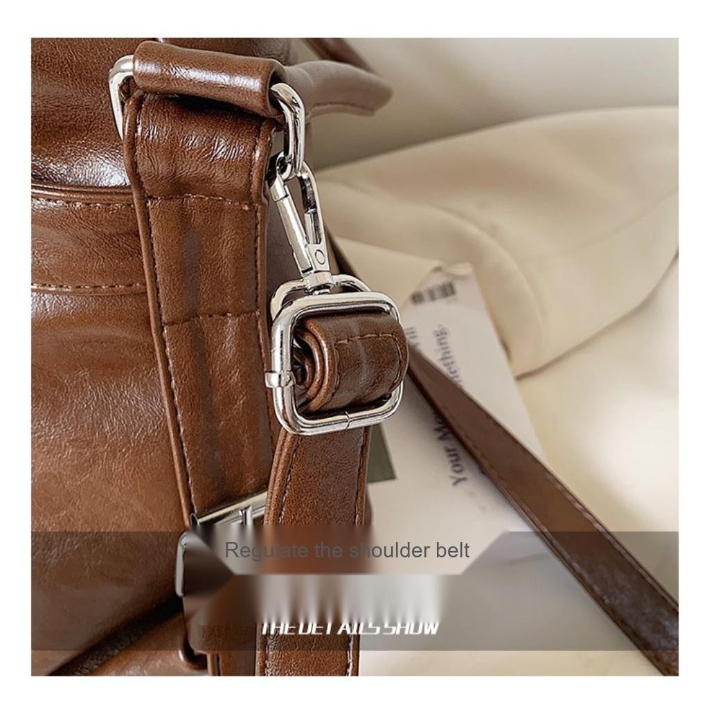 Xeie Thuk Borsa Hobo Unisex PU Tracolla Regolabile Quotidiana Casual
