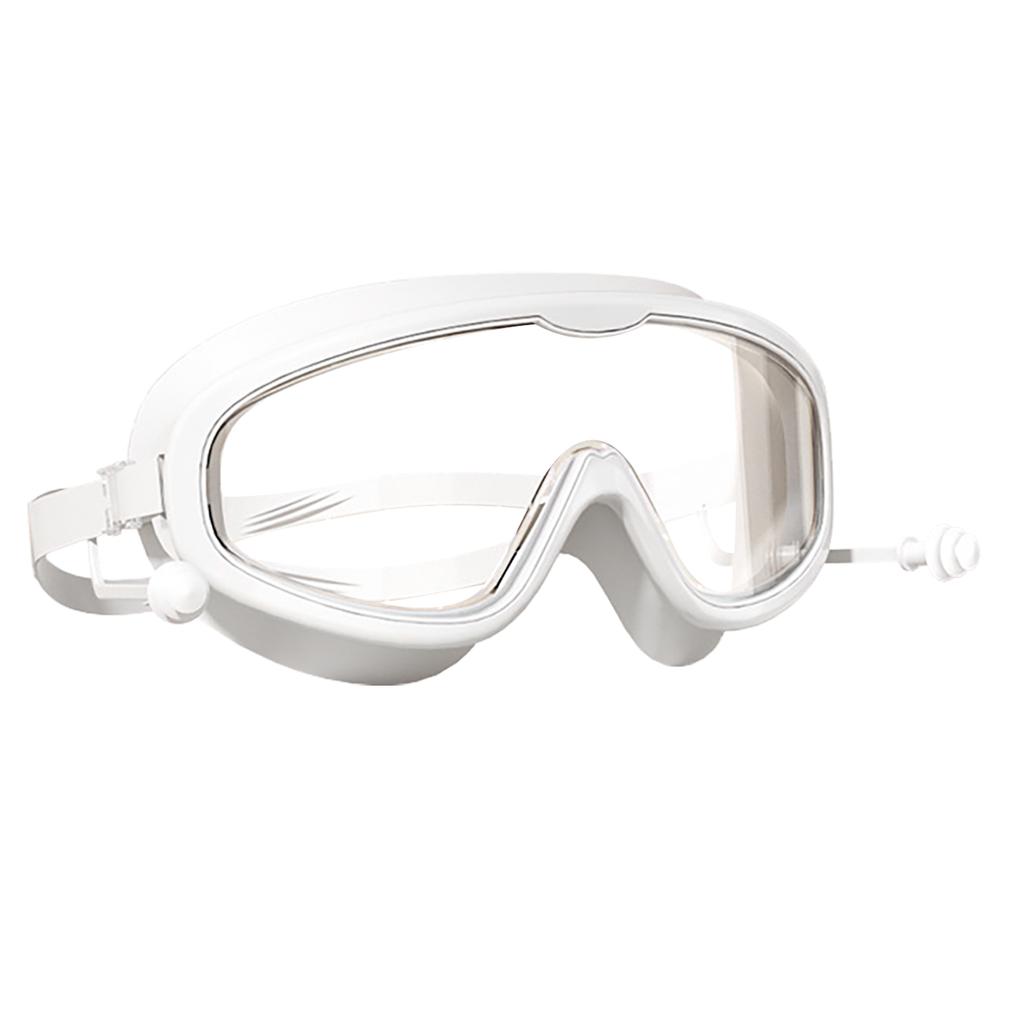 Kids Swim Goggles Large Frame Waterproof Cute Professional Swimming Glasses for Boys Girls Children