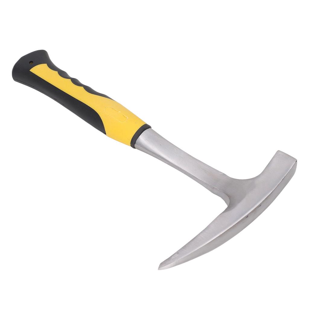 Brick Hammer Rubber Handle Impact Resistant Geological Pointed Head Duckbill Hammer S
