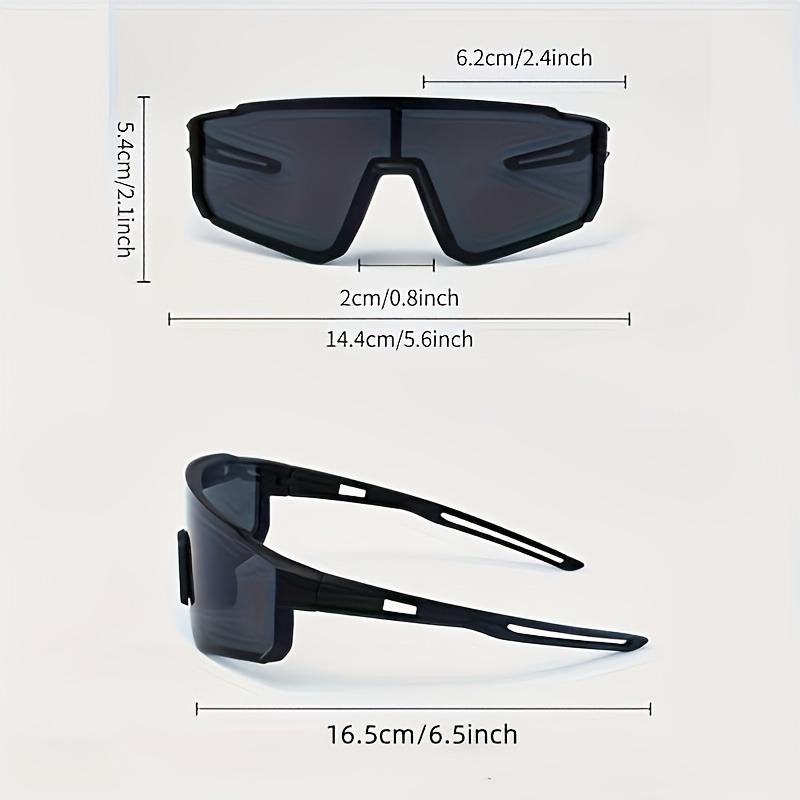 3PCS UV400 Shades Cycling Sunglasses Outdoor Bicycle Glasses Goggles Bike Accessories for Men and Women