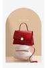 Red bridal bag spring and summer new trendy large-capacity textured wedding bag handbag women's niche wedding bag