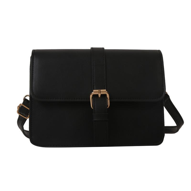 Trendy Street Style Pu Leather Crossbody Bag For Women With Magnetic Buckle