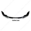 3 st MP Frontspoiler Läpp Splitter Spoiler Diffusor Skydd Karosskit För BMW G20 G21 M-paket 320i 330i M340i xDrive 2019-2022 Blank
