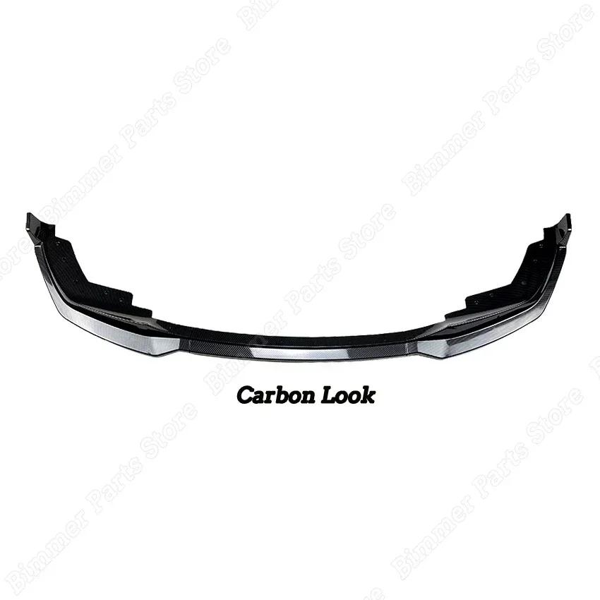 3 st MP Frontspoiler Läpp Splitter Spoiler Diffusor Skydd Karosskit För BMW G20 G21 M-paket 320i 330i M340i xDrive 2019-2022 Blank