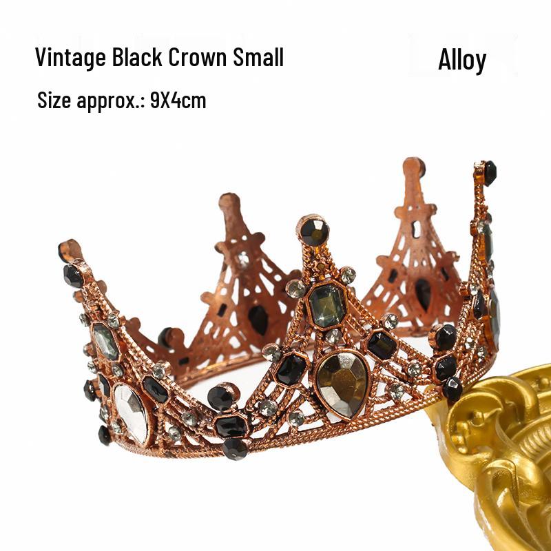Queen Crown Cake Topper for Adults & Children - Gypsophila Pearl Birthday Decoration