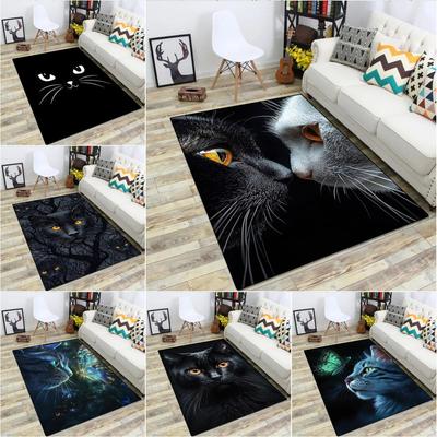 Cat Animal Rug Home Carpet Office Decorative Carpet For Living Room Bedroom Door Mat Floor Carpet Computer Chair Area Rug