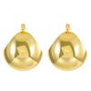 French Matte Round Ball Earrings - Women's Unique, Exaggerated, Stylish Fashion Jewelry