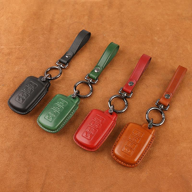 Toyota Genuine Leather Key Case for Avalon, Camry, Corolla, Highlander, RAV4