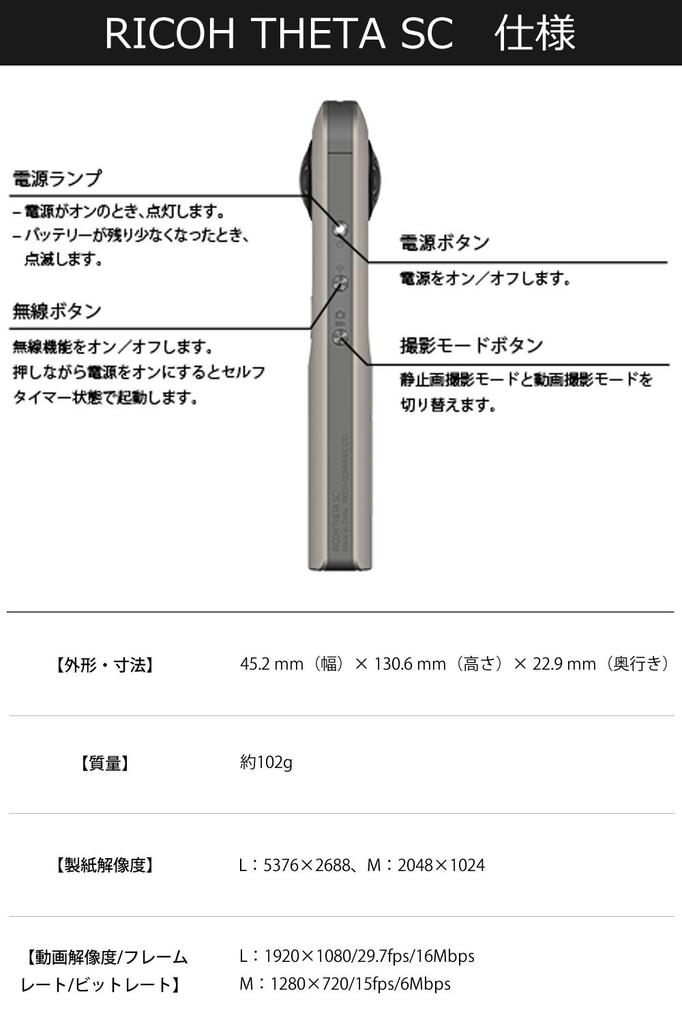 [Refurbished] RICOH THETA SC 360-Degree Camera (Blue) 910743 (Refurbished)