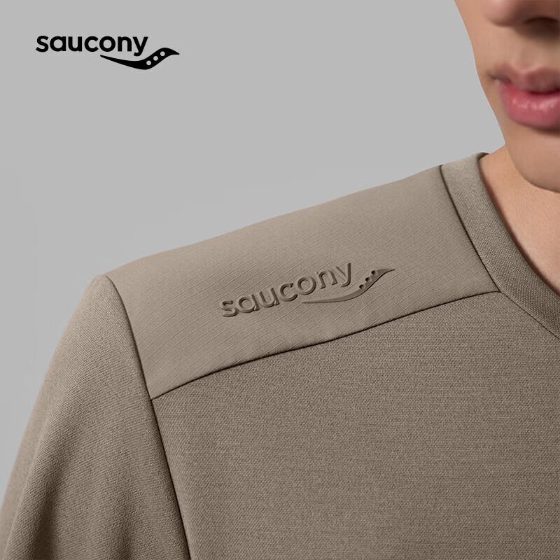 SAUCONY Men's Breathable Knit Long-Sleeve T-Shirt