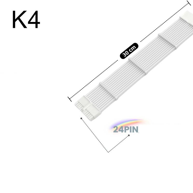 Motherboard PSU Extension Cable 24Pin ATX and 6+2Pin 8Pin PCIe GPU Kit for Modular PC Build Experience
