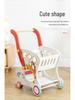 Multifunctional Wooden Baby Push Walker with Tool Basket and Anti-Bowlegs Design