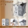 J1UL1N Shoe Cover Box Dispenser Foldable Storage Bin Holder With Used Shoe Covers And Welcome Please Or Remove Sign