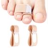 2Pcs Toe Finger Straightener Bend Toe Valgus Corrector Bandage Toe Separator Splint Wraps Foot Stretcher Care Tool