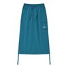 KIRSH Doodle Cherry Cargo Woven Skirt [Turquoise]