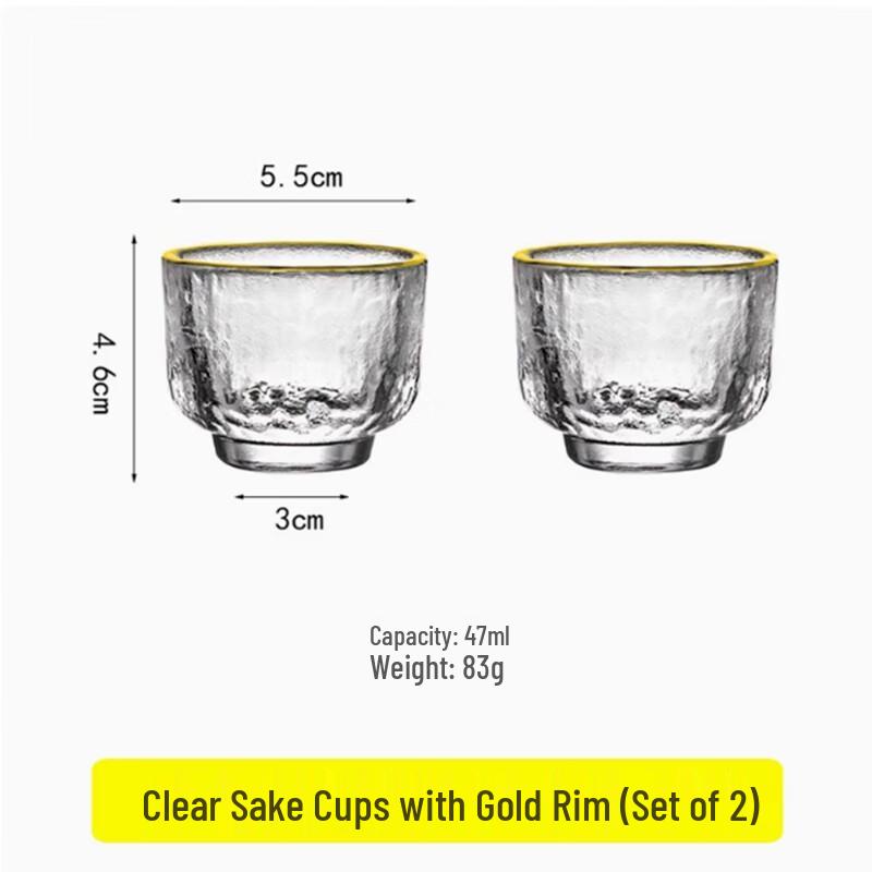 Japanese Glass Sake Set