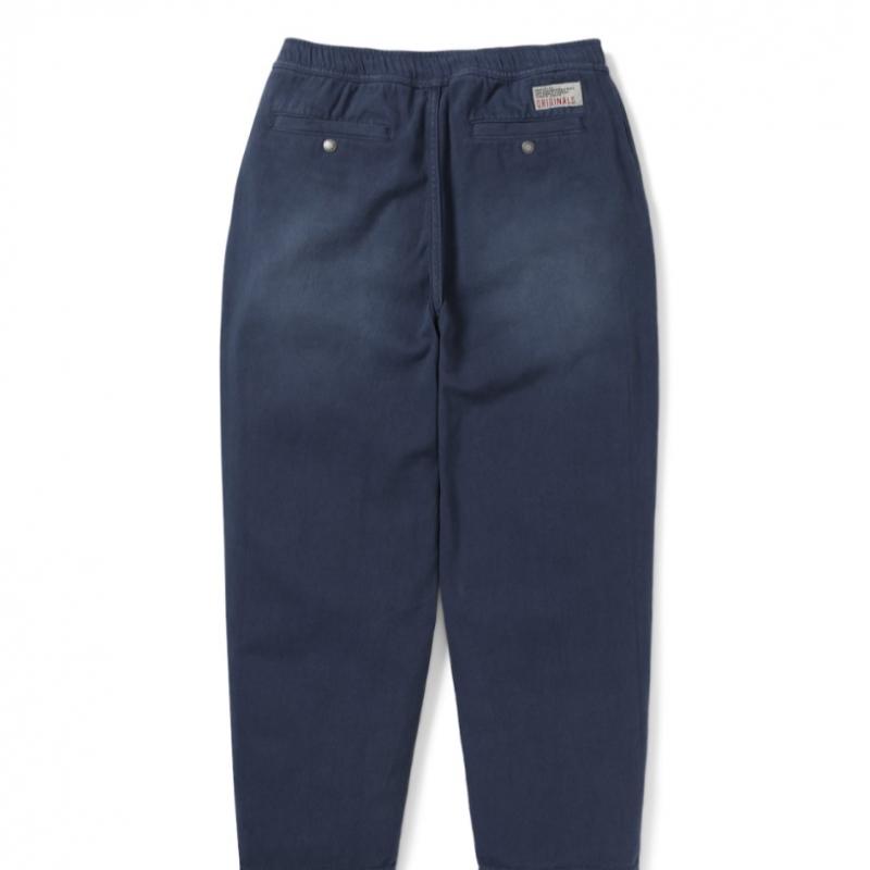 Thisisneverthat Overdyed Keprové Kalhoty Prachově Modré