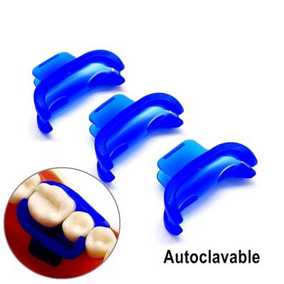 Dental Rubber Dam Clamps Hållare Dental Silicon Rubber Dam Clamp Clip Dental Silicon Clips Autoklaverbar