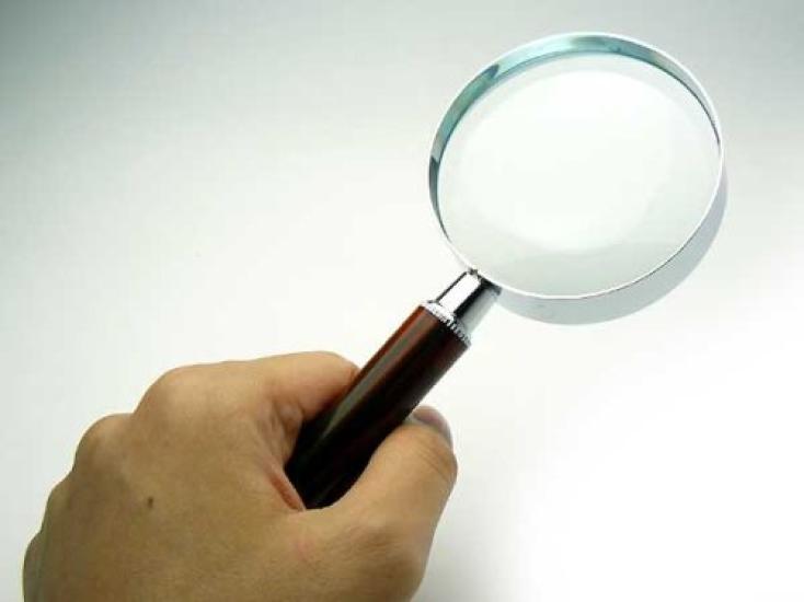 Clear Optics RK-65 Handheld High-Power Magnifying Glass Loupe with 4x Magnification, 65mm