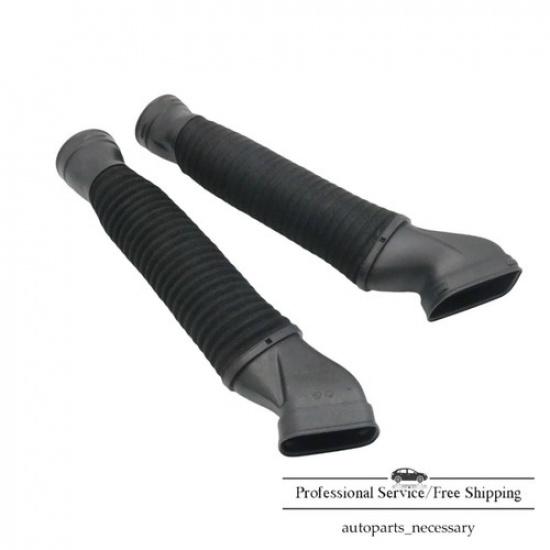 2X Air Inlet Duct Hose Fits 07-11 Mercedes Benz S Class S550 CL550 V8 5.5L W221