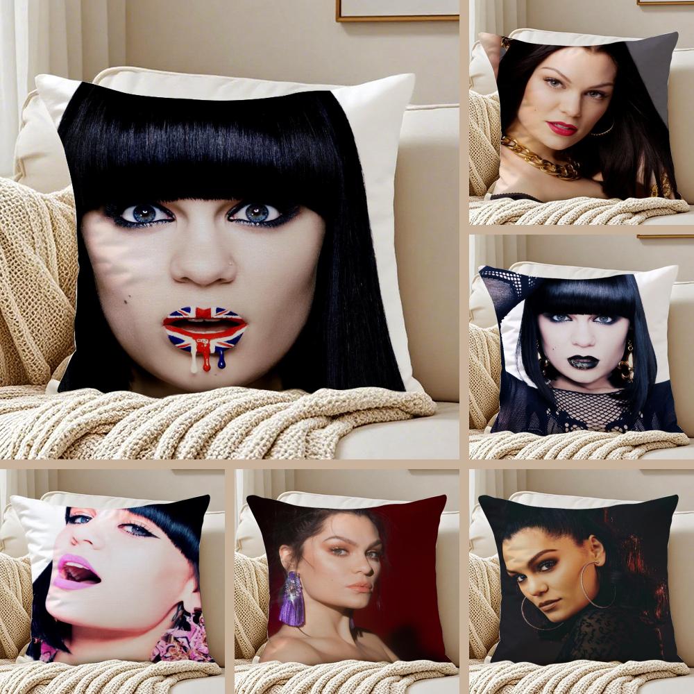 Singer JJessie J Cushion Cover Pillowcase Antidustmite Living Room Sofa Decor Cushion Room