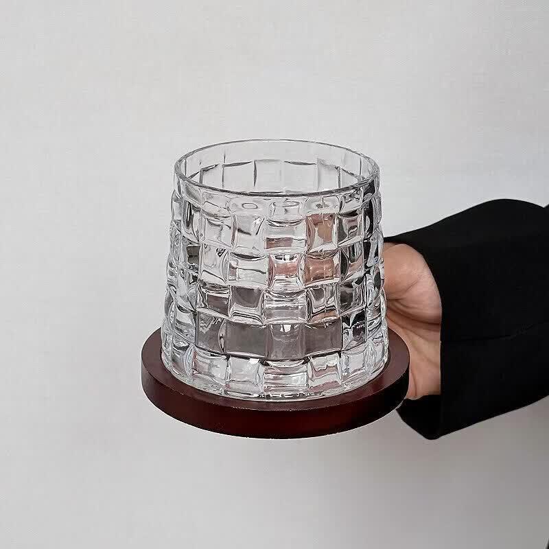 Starry Retro Style Glass Coffee  Beverage Cup