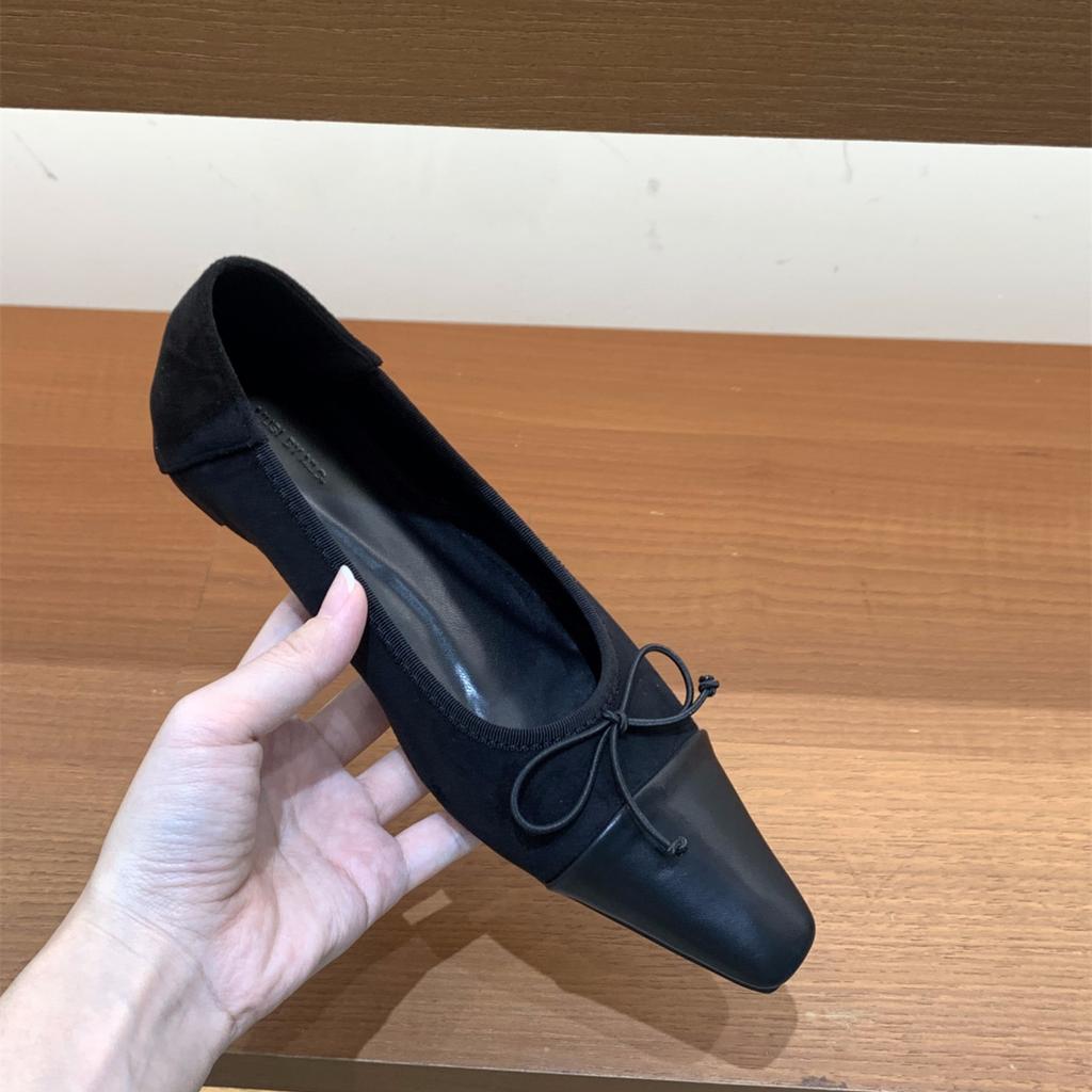 Fashion Bailamos Women Brand Flats Fashion Ballet Shoes Bow Pregnant Women's Soft Flats Casual Loafers Women's Dress Shoes