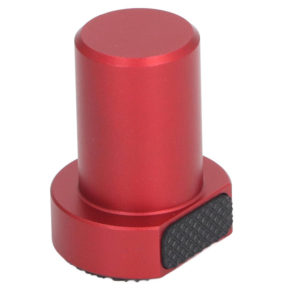 4Pcs Aluminum Alloy Bench Dogs Clamp with Non Slip Pads 19mm 3/4in Workbench Dog Woodworking Hole Accessories Red