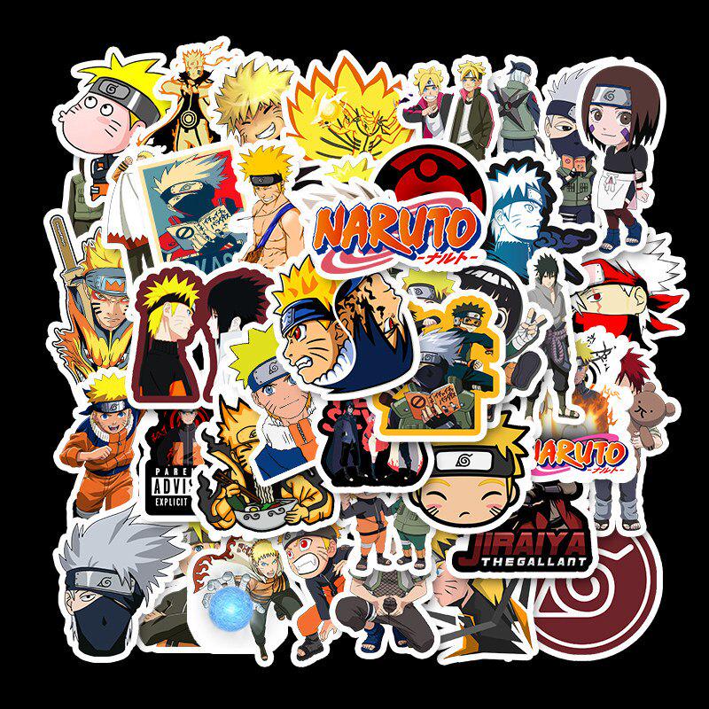 buy 50pcs naruto shippuden cute anime stickers cartoon waterproof sticky naruto stickers bullet journal at affordable prices free shipping real reviews with photos joom