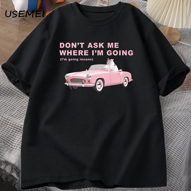 

Im Going Insane Funny Cat Meme Printed T Shirts for Men Women Stupid Ugly T-shirt Unhinged Mental Health Tshirt Cat Lover Tee... 5XL різнокольоровий