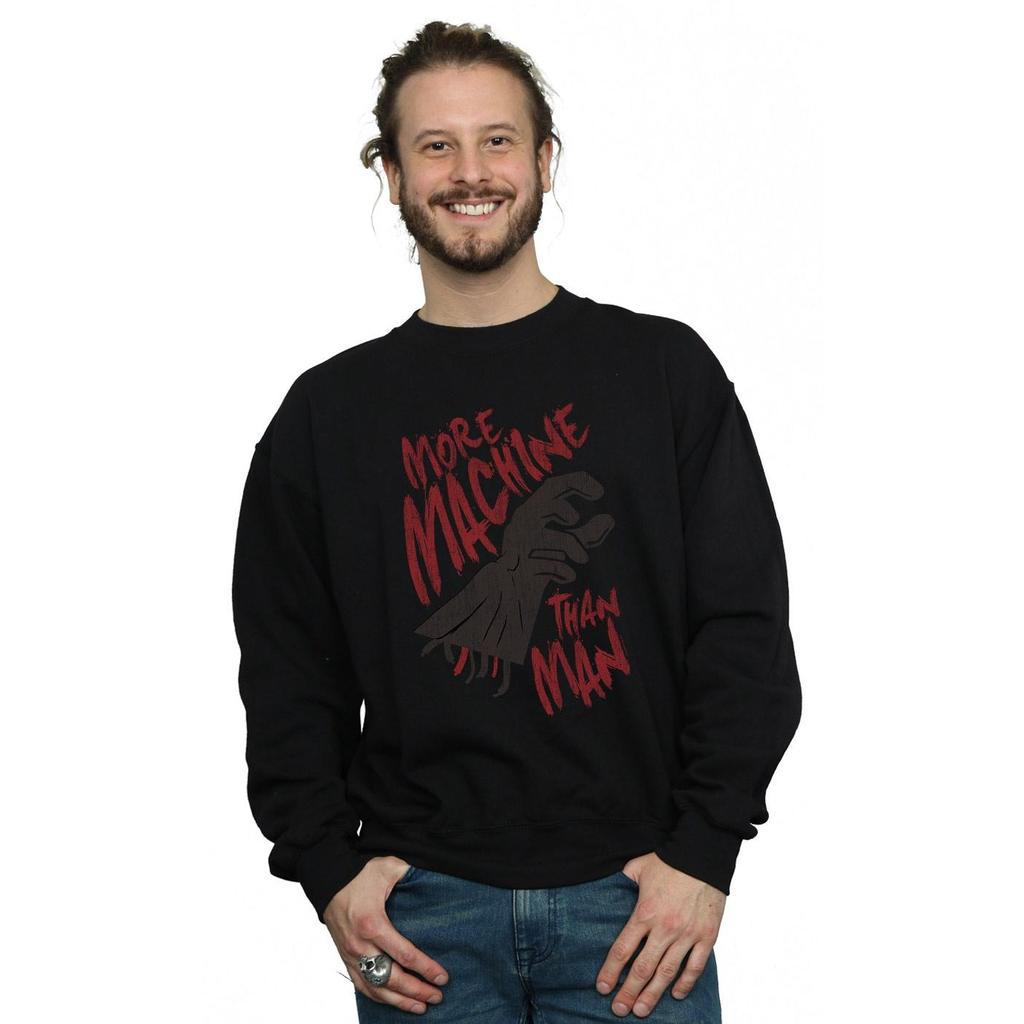Star Wars Mens More Machine Than Man Sweatshirt