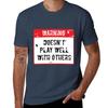 WARNING Doesnt Play Well with Others TShirt Sports Basic Short Sleeve TShirt
