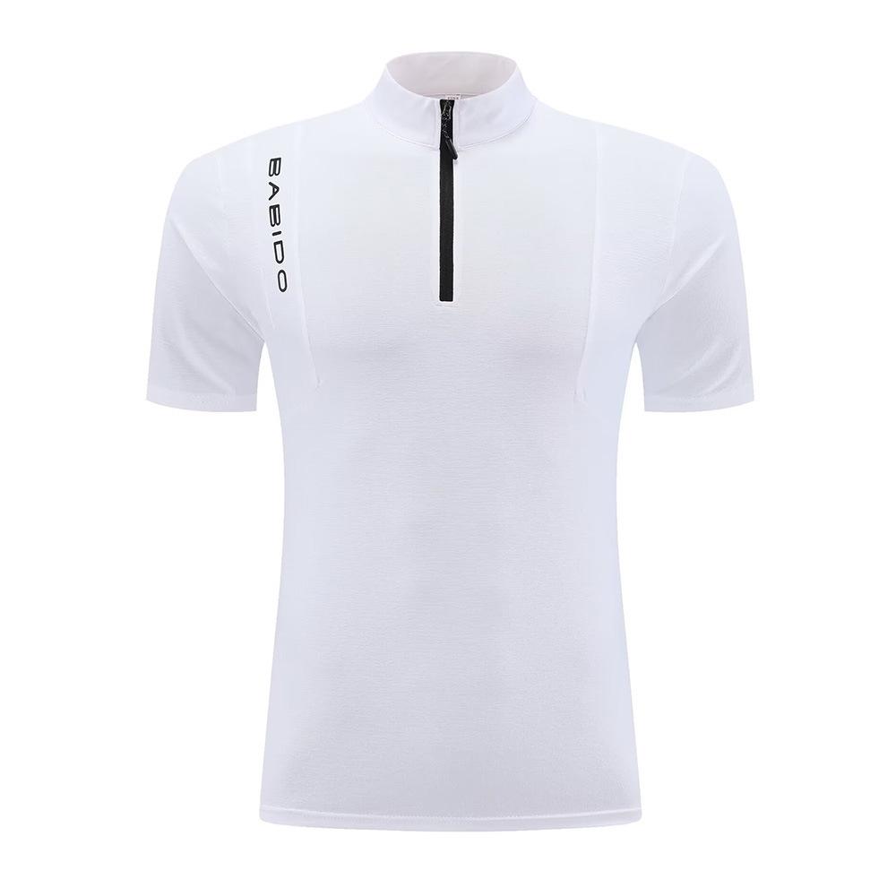 Unisex Quick-Dry Half-Zip Fitness Top for Outdoor Running