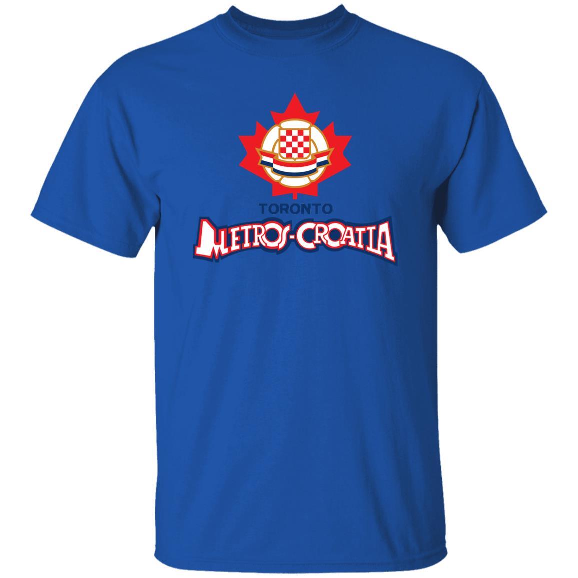 Toronto Metros-Croatia T-shirt Classic NASL Soccer L