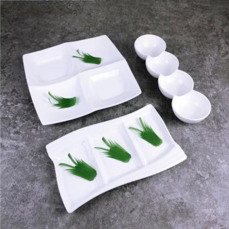 Qianxing Ceramic Dumpling & Snack Serving Plate