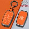 Zinklegering Bilnyckelskal Skyddsskal Nyckelring För Toyota Vellfire Alphard 30-serien 2Voxy Noah Esquire Harrier Previa Tarago Sienna