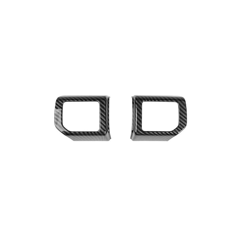 For Kia PV5 2026 2026 Car Turning Carbon Fiber Steering Wheel Trim Cover Automobile Interior Accessories