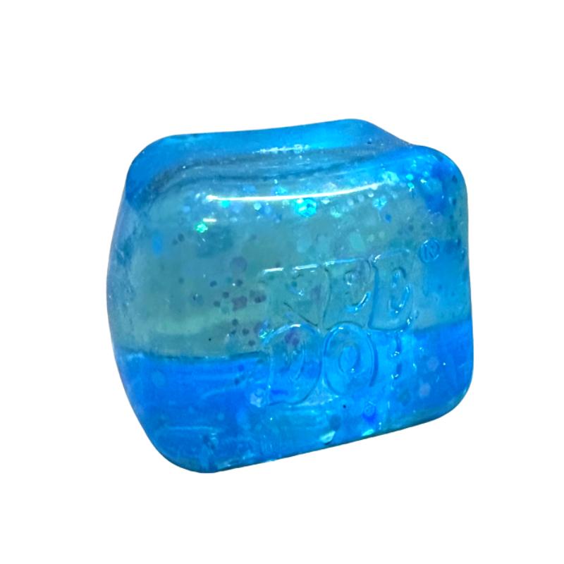 Schylling Glitter Malt Sugar Stress Cube Soft Squishy Slow Rebound Fidget Toy Anxiety Relief Support ADHD for All Ages 3 and Up