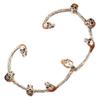 Creative New Design Gothic Punk Vintage Alloy Ghost Skull Earrings 2024 Trend Ear Cuff Earrings For Women Party Accessories
