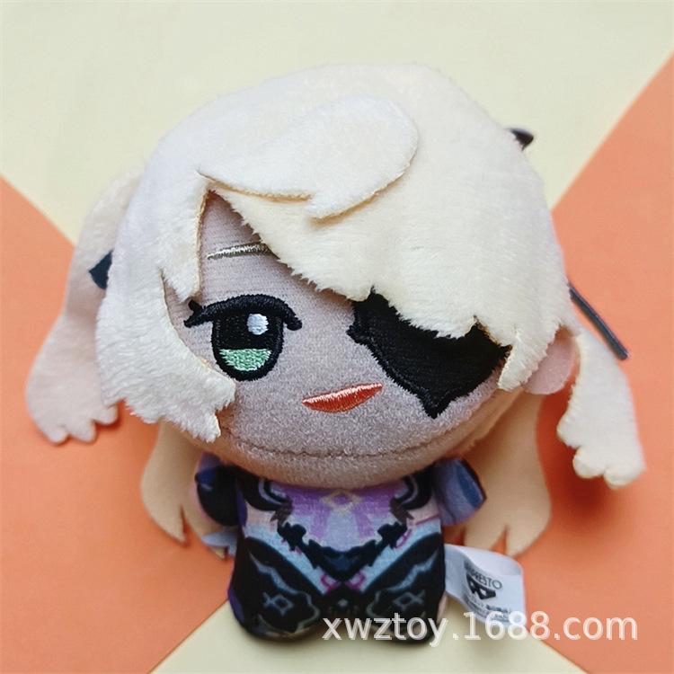 Authentic Anime Plush Characters new Genshin impact Tartaglia Zhongli Fischl Aether Diluc Plush Action Figure Model Toys