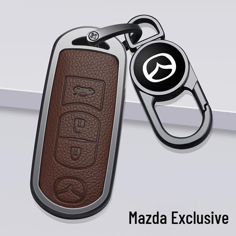 “Mazda Key Cover for CX-5, MA3, Angkesaila, CX-50, Xingye, CX-30, ATZ – Metal Design for Men and Women”