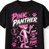 Pantera Rosa Mantieni la Calma Pensa Rosa Cartone Animato Classico T-Shirt Unisex