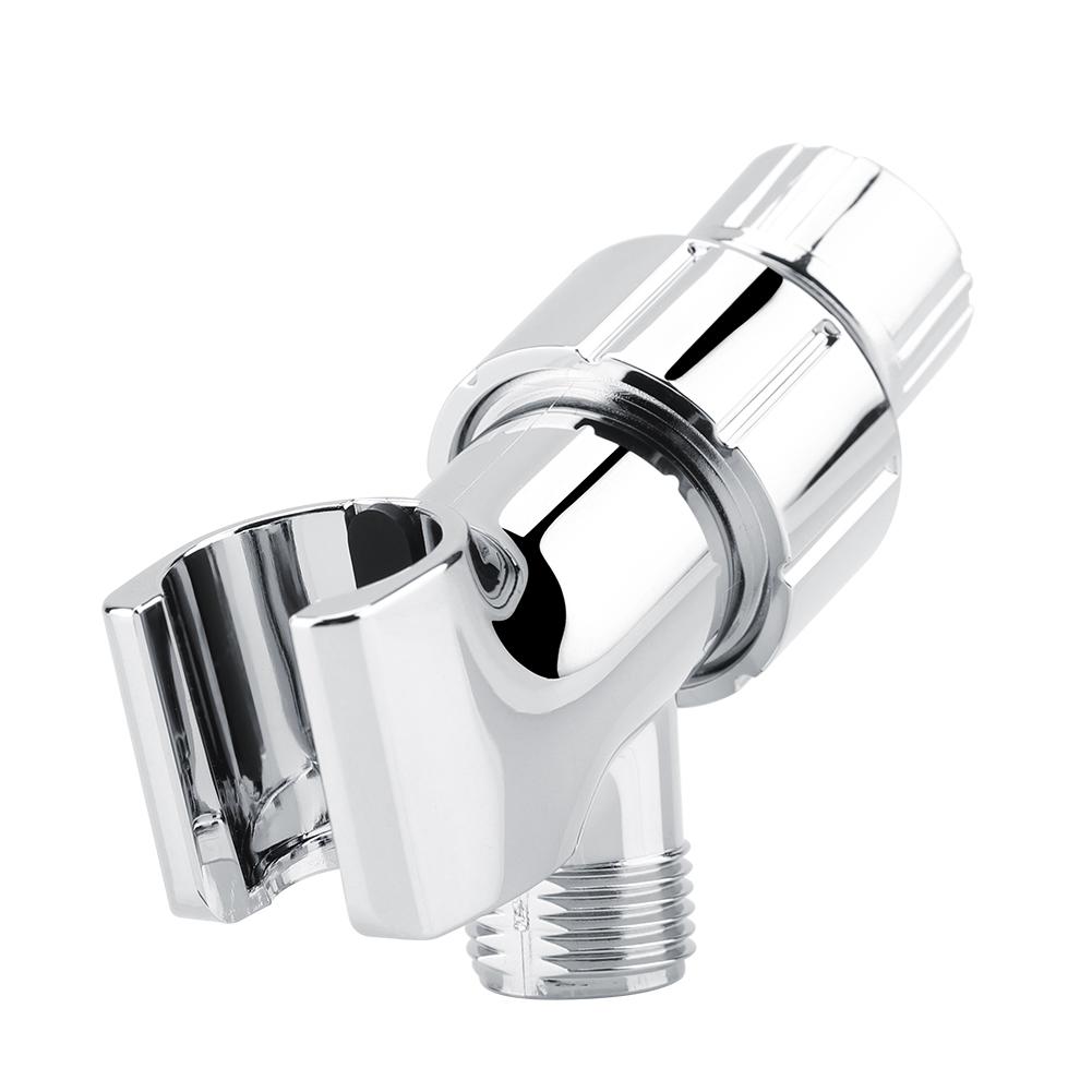3-Way  Chrome Plating Shower Head Diverter Shower Arm Mounted Bracket Bathroom Accessories Shower Head Holder Diverter