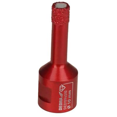 Broca Diamantada Soldada a Vácuo (Vb) Dedra Ded1594S10 M14 10Mm
