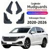 Compatible Volkswagen Viloran Mud Flaps - Soft Rubber, Fits 20 Models 