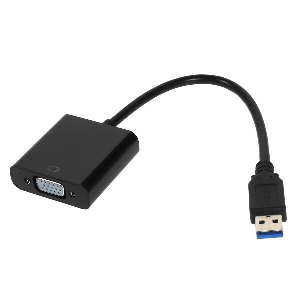 

Super Speed Male USB 3.0 to Female VGA External Graphics Adapter Cable As Shown A