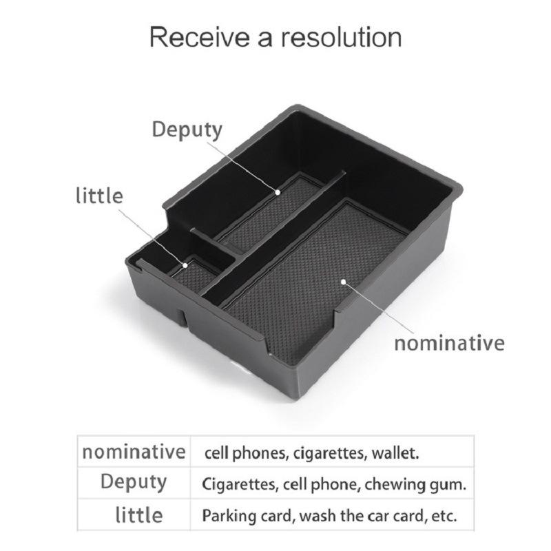 For 22-25 Oumengda C5 central control armrest box, storage box, car storage, car accessories, modification parts