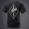 2026 Military Style Tactical Trend Brand Til Valhalla Geometric Diamond T-and Kids Tshirt Men Women Graphic Tee Cotton Summer Streetwear